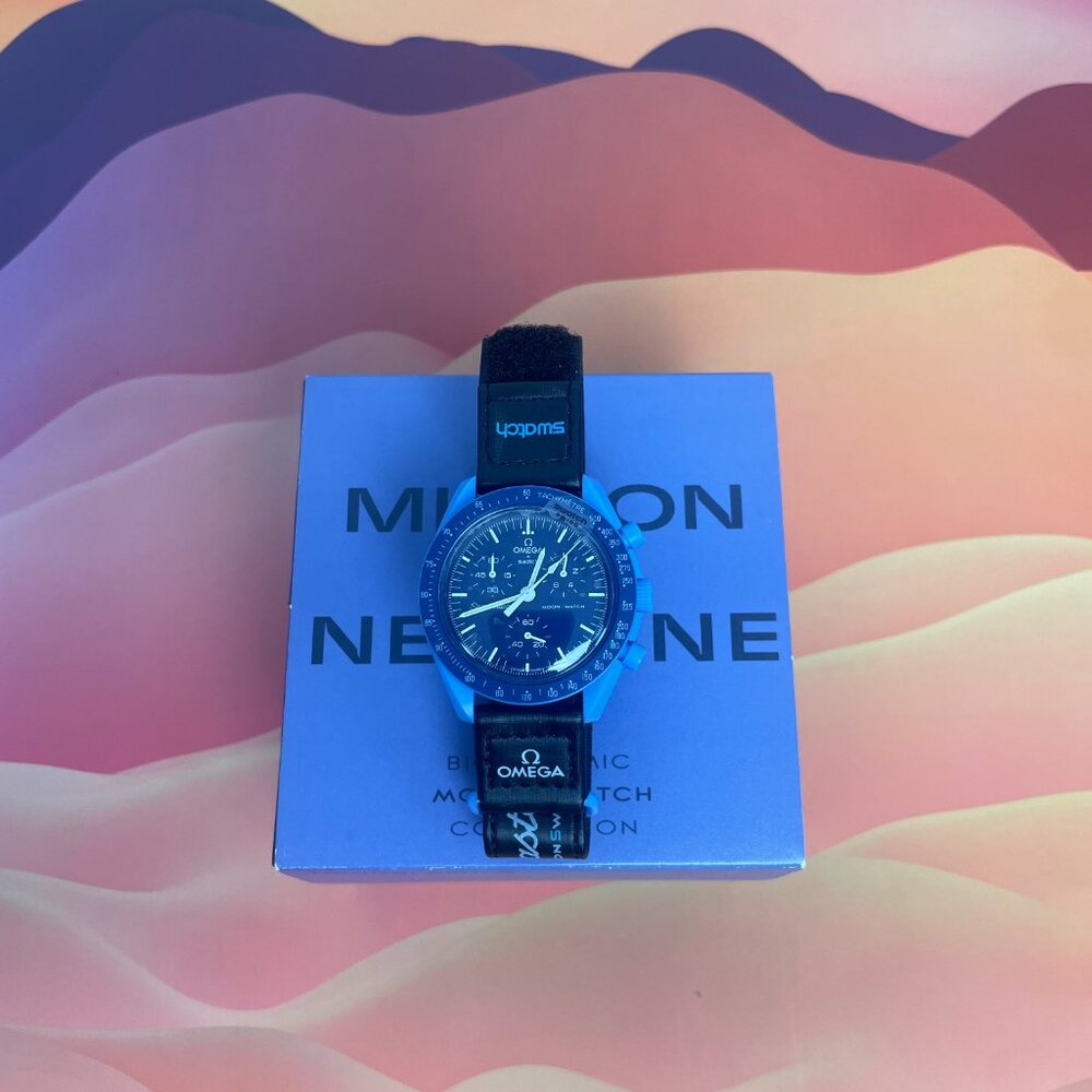 Swatch X Omega Moonswatch Mission To Neptune